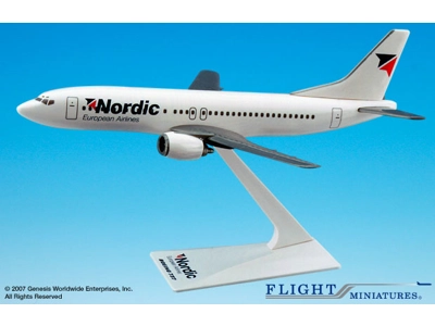 Nordic European Airlines Boeing 737-400 1:185