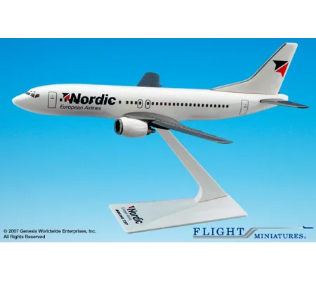 Nordic European Airlines Boeing 737-400 1:185