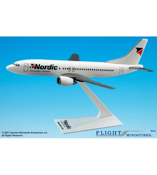 Nordic European Airlines Boeing 737-400 1:185