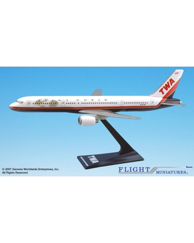 TWA Trans World Boeing 757-200 1:200