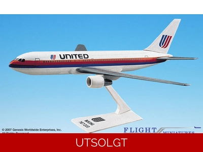 United Boeing 767-200 1:200