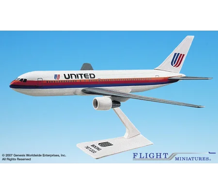 United Boeing 767-200 1:200
