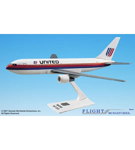 United Boeing 767-200 1:200