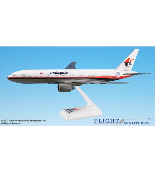 Malaysia Boeing 777-200ER "50 years" 1:200