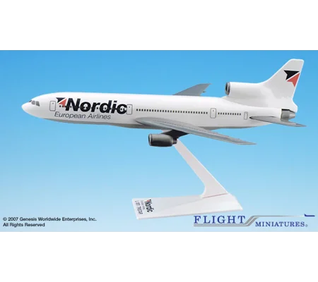 Nordic European Airlines Lockheed L-1011 1:250