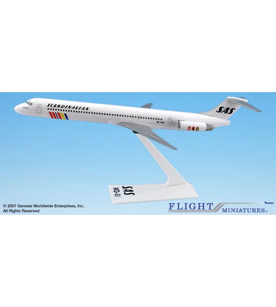 SAS Scandinavian McDonnell Douglas MD-81 1:200