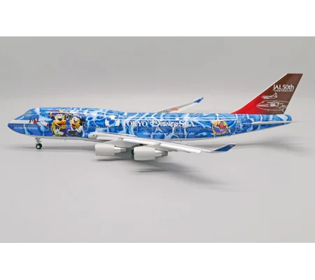 JAL Boeing 747-400 "Tokyo Disney Sea" Flaps Down 1:200