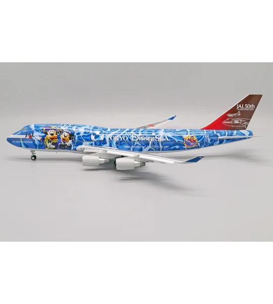 JAL Boeing 747-400 "Tokyo Disney Sea" Flaps Down 1:200