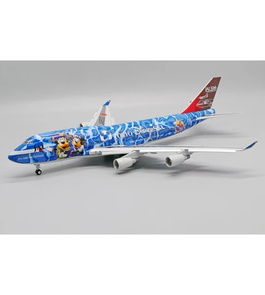JAL Boeing 747-400 "Tokyo Disney Sea" Flaps Down 1:200