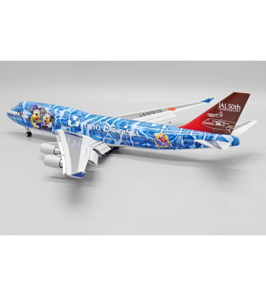 JAL Boeing 747-400 "Tokyo Disney Sea" Flaps Down 1:200