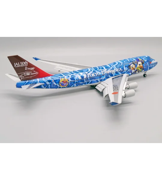 JAL Boeing 747-400 "Tokyo Disney Sea" Flaps Down 1:200