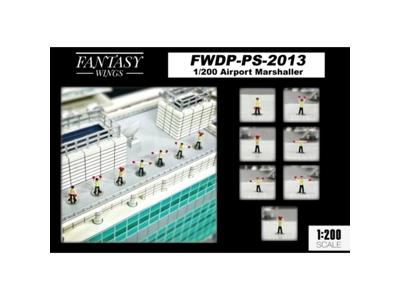 Airport Marshaller x 7 1:200