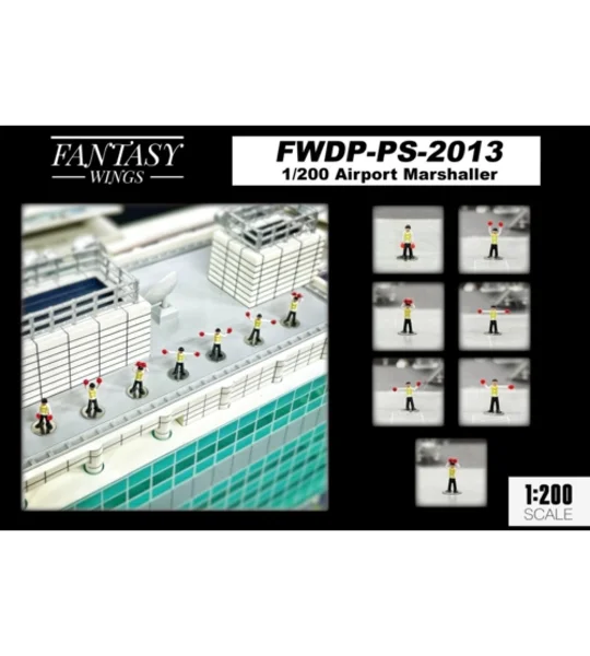 Airport Marshaller x 7 1:200