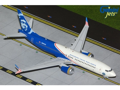Alaska Boeing 737-8 "Honoring those who serve" 1:200