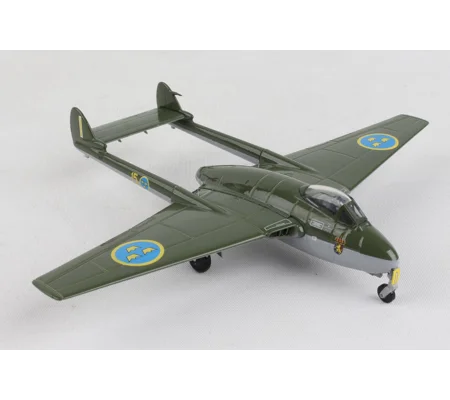 Royal Swedish Air Force De Havilland Vampire 1:72