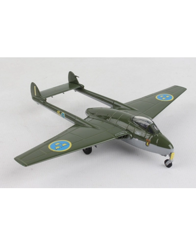 Royal Swedish Air Force De Havilland Vampire 1:72