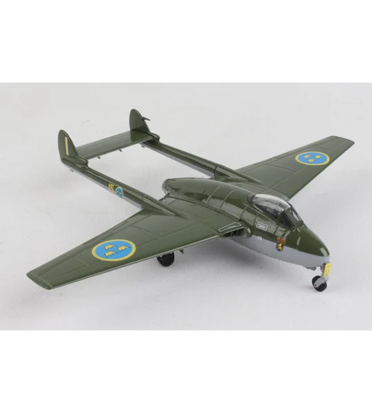 Royal Swedish Air Force De Havilland Vampire 1:72