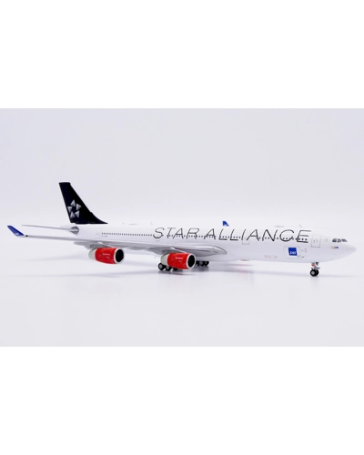 SAS Scandinavian Airlines Airbus A340-300 "Star Alliance" 1:400