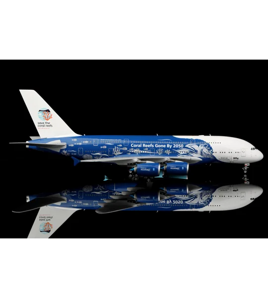 Hi Fly Airbus A380-800 "Coral Reefs" 1:200