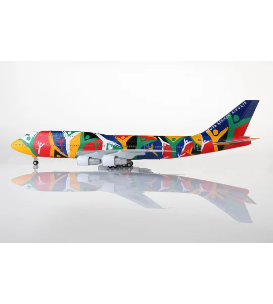 South African Airways Boeing 747-300 "Ndizani" Flaps Down 1:200
