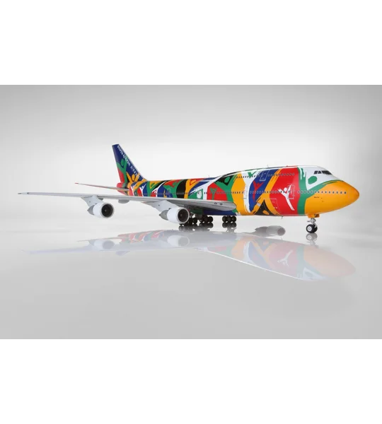 South African Airways Boeing 747-300 "Ndizani" Flaps Down 1:200