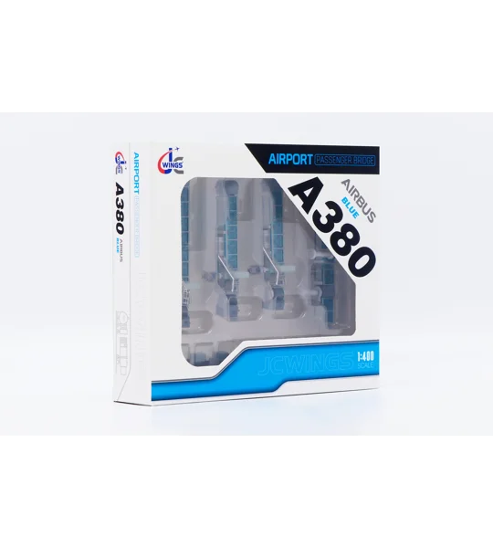 Passasjerbro Airbus A380 Blå 1:400