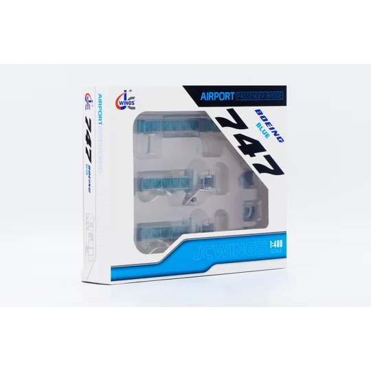 Passasjerbro Boeing 747 Blå 1:400
