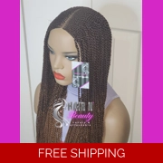 Closure Tribal/Senegalese twist Braided Wig Length 38inch