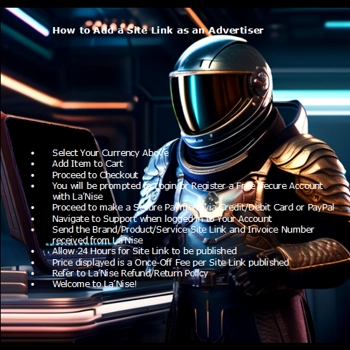 Advertise on La'Nise