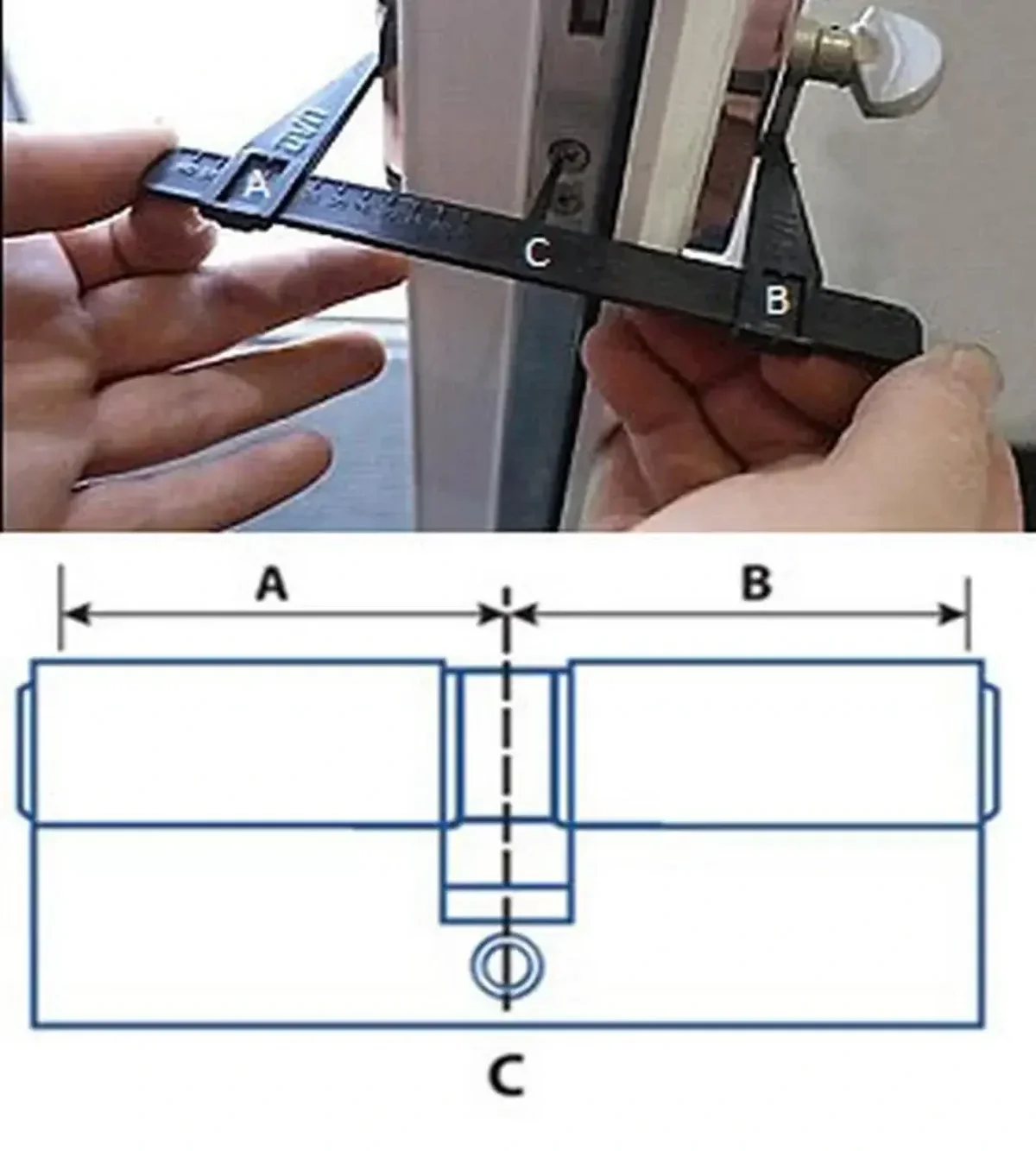 How to Accurately Measure a Euro-Profile Cylinder for Replacement