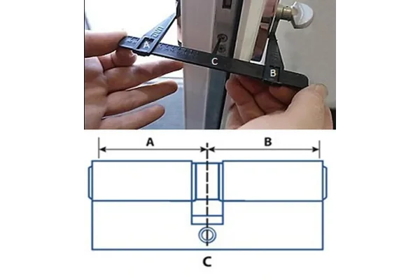 How to Accurately Measure a Euro-Profile Cylinder for Replacement