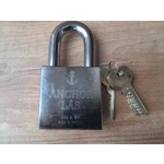 ANCHOR LÅS 848-4 S50 Oval WP/Sweden/High Security Padlock With DORMA Cylinder