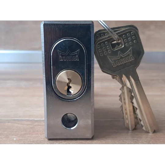 ANCHOR LÅS 848-4 S50 Oval WP High Security Padlock With DORMA Cylinder