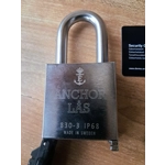 ANCHOR LÅS 830-3 S50 IP68 /Sweden/ High Security WeatherProof Padlock