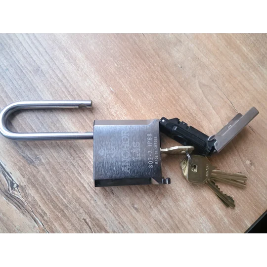 ANCHOR LÅS 802-2 S60 IP68 High Security Weather Proof Padlock