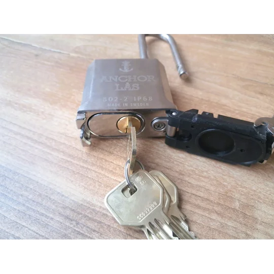 ANCHOR LÅS 802-2 S60 IP68 High Security Weather Proof Padlock