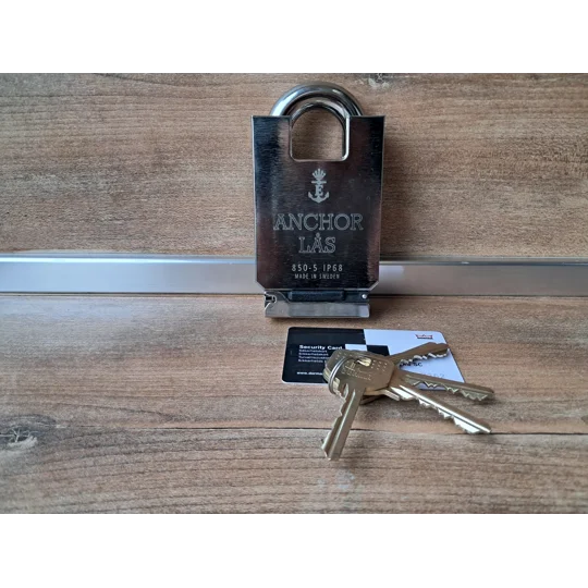 ANCHOR LÅS 850-5 S27 IP68 High Security Padlock