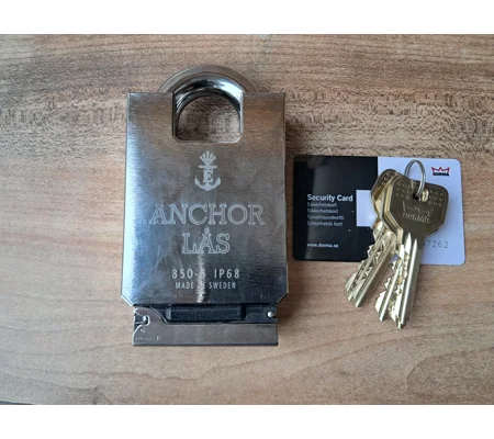 ANCHOR LÅS 850-5 S27 IP68 High Security Padlock
