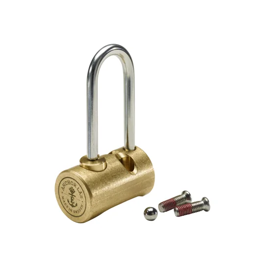 2 Keyed Alike ANCHOR LÅS 510-1 S50 Switch locks With Abus Cylinders