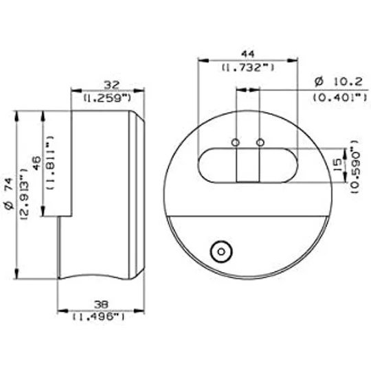 Mul-t-lock TR 100 Hockey Puck Padlock +Hasp
