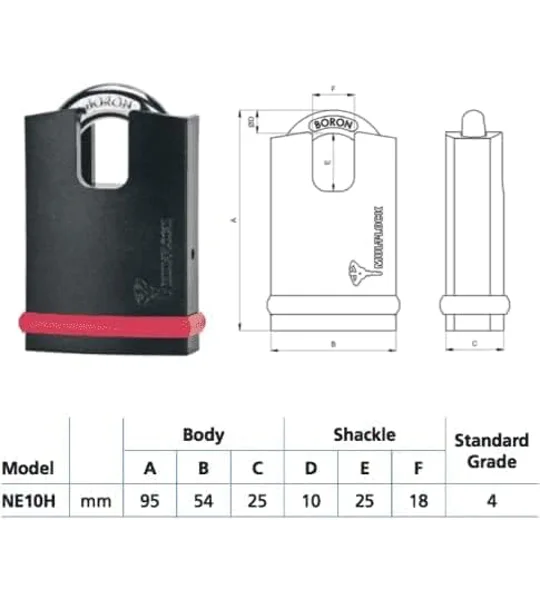 MUL-T-LOCK NE10H