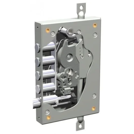 MUL-T-LOCK CTM 10328 A Heavy Duty Multipoint Lock for Armored Doors.