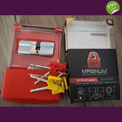 MAGNUM 8179 serie High Security Cylinder lock With 10 Keys