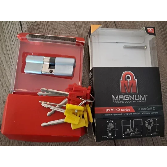 MAGNUM 8179 serie High Security Cylinder lock With 10 Keys