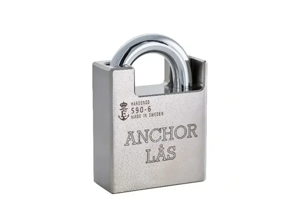 Installing A Cylinder Lock In Padlock ANCHOR LÅS 590-6