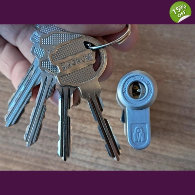 Magnum Montblanc  8100 Serie High Security Cylinder Lock with 5Keys