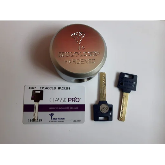 Mul-t-lock TR 100 Hockey Puck Padlock +Hasp