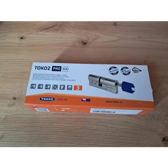 TOKOZ PRO 300 High Security Lock With 5 keys and Keycode Card