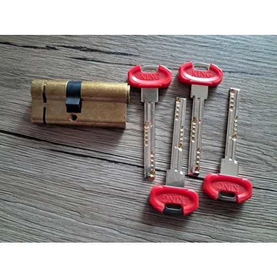 KingLock High Secuyrity Cylinder Lock with 4 Keys