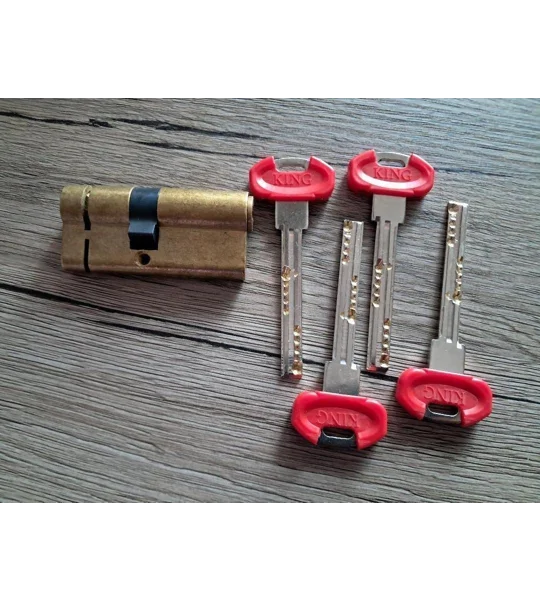 KingLock High Secuyrity Cylinder Lock with 4 Keys